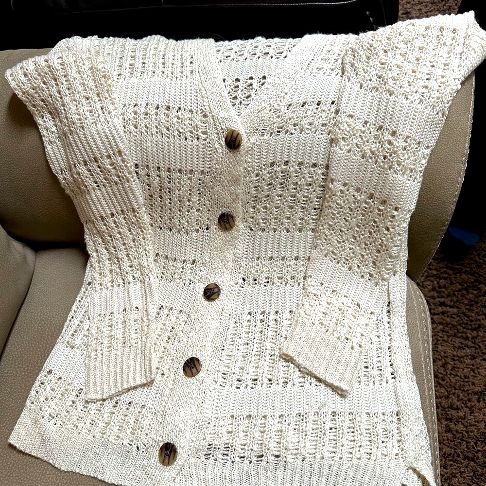 Nice sweater.